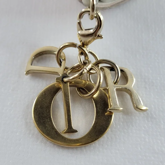 CHRISTIAN DIOR Cannage Lotus Leather Trifold Wallet - Picture 5 of 11